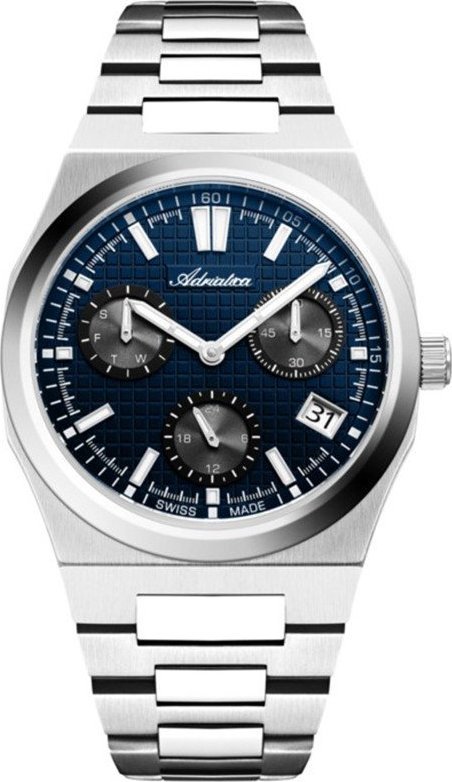 Zegarek Adriatica Zegarek męski Adriatica A8326.5115QF srebrny