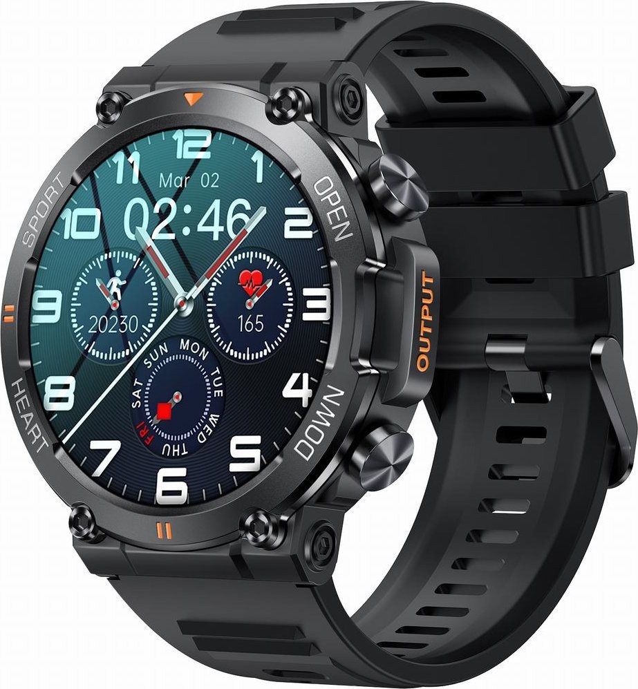 Smartwatch Gravity Zegarek męski SMARTWATCH GRAVITY GT7-1 PRO