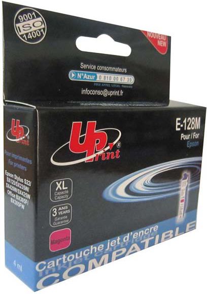 Tusz UPrint kompatybilny tusz z C13T12834011, magenta, 4ml (E-128M)