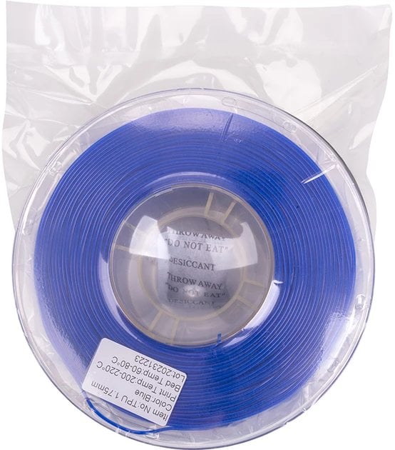EXD 3D filament do druku 3D TPU, 1.75mm, 1kg, niebieski