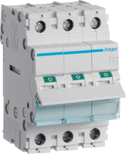 Hager Rozłącznik modułowy 100A 3P SBN390