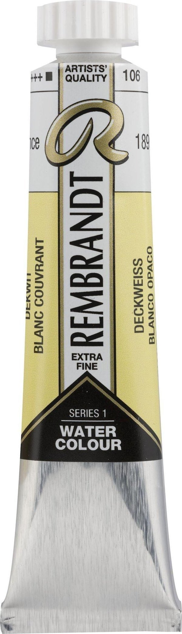 Artequipment Rembrandt Watercolour Tube Opaque White 106
