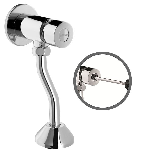 Ferro Zawór pisuarowy czasowy Presstige z regulacją wypływu (Z211)