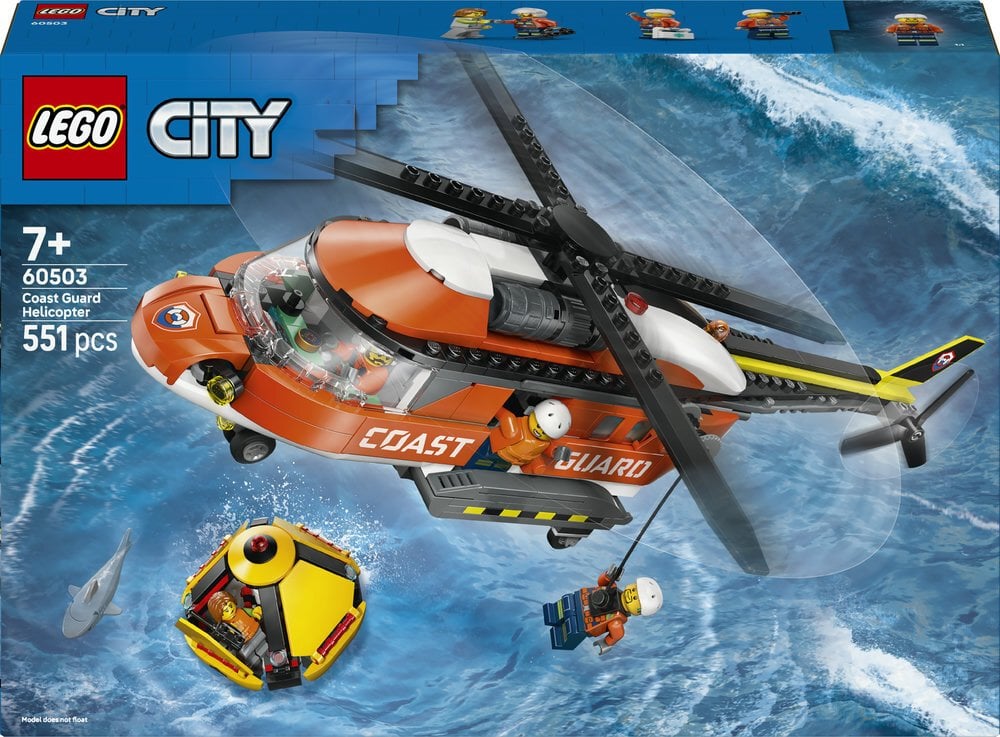 LEGO City Helikopter straży przybrzeżnej (60503)