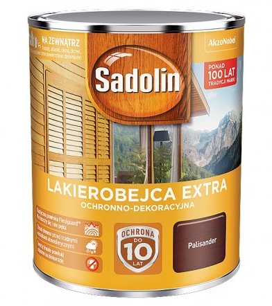 Sadolin Lakierobejca dekoracyjno-ochronna Extra palisander 0,75L