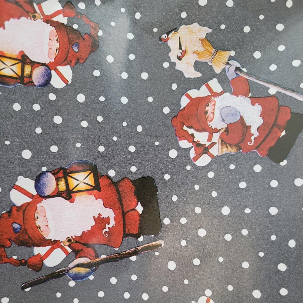 Papier mikołaje do pakowania 57cmx2m 2m728