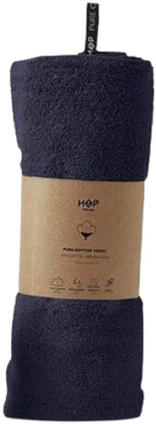 HOP DESIGN Ręcznik bawełniany HOP, Przygaszony Granat 30x50
