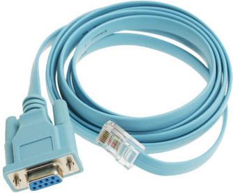 Cisco Console Cable 6ft with RJ45 - DB9F (CAB-CONSOLE-RJ45=)
