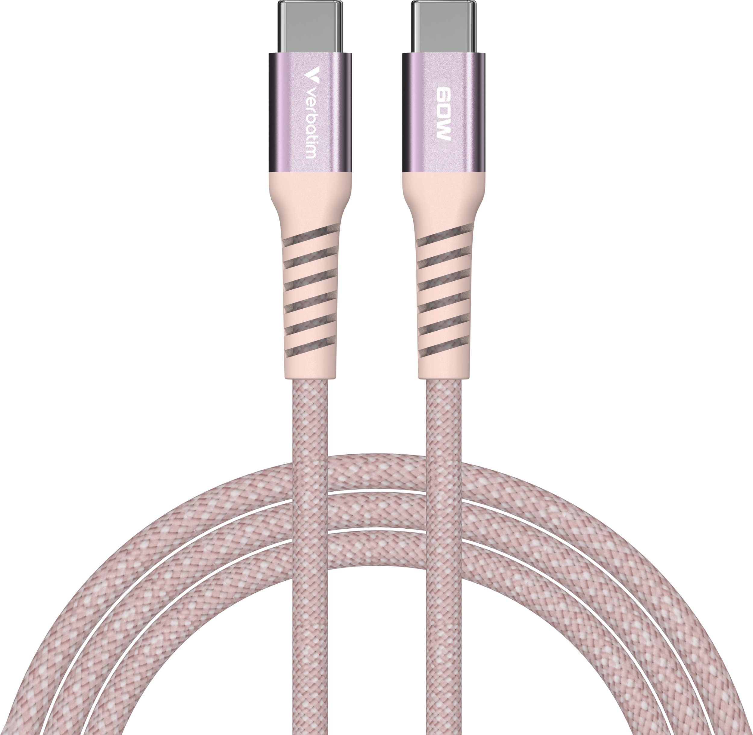Kabel USB Neutralle USB-C - USB-C 1.2 m Różowy (31853)