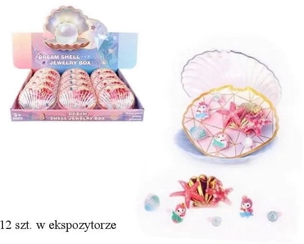 Biżuteria w muszli G7604 90409