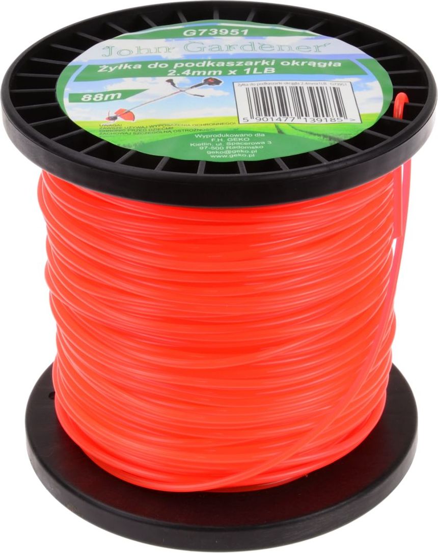 Geko Żyłka do podkaszarki okrągła 2.4mmx1LB (27)