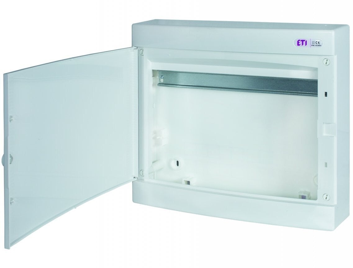 Rozdzielnica multimedialna 2x18 natynkowa pusta z szyną TH / IP 40 400V AC / TH ECT 2X18PO MEDIA/EMPTY 001101308