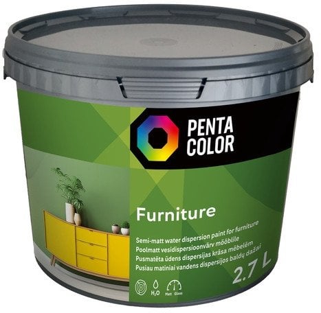 PAINT PENTACOLOR FURNITURE SEM MATT 2.7L