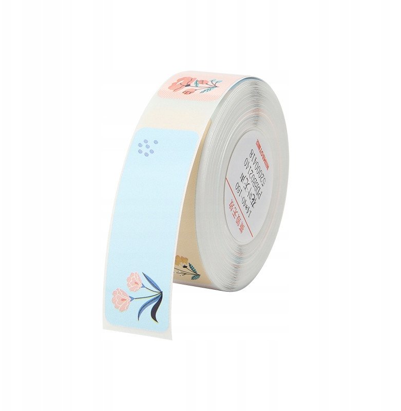 .NIIMBOT Etykiety Naklejki 14*40mm 160szt KWIATY