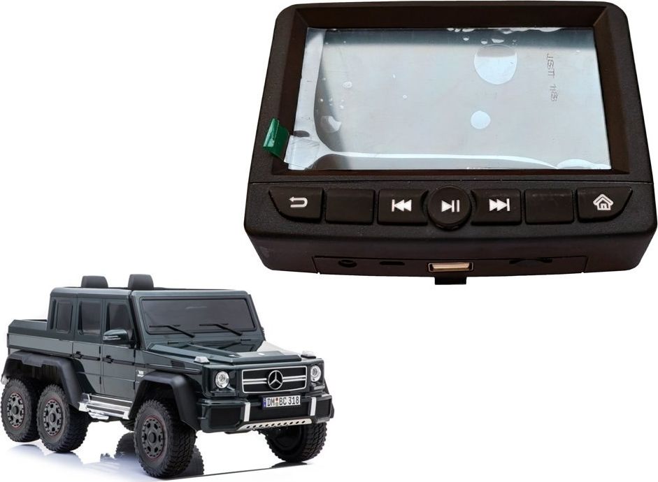 Lean Sport Panel LCD MP4 do Auta na akumulator Mercedes G63 SX1888