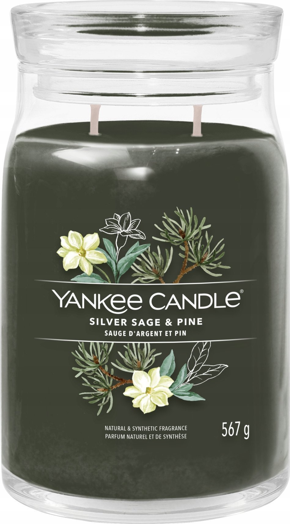Yankee Candle Yankee Candle Signature Silver Sage & Pine Świeca Duża 567g