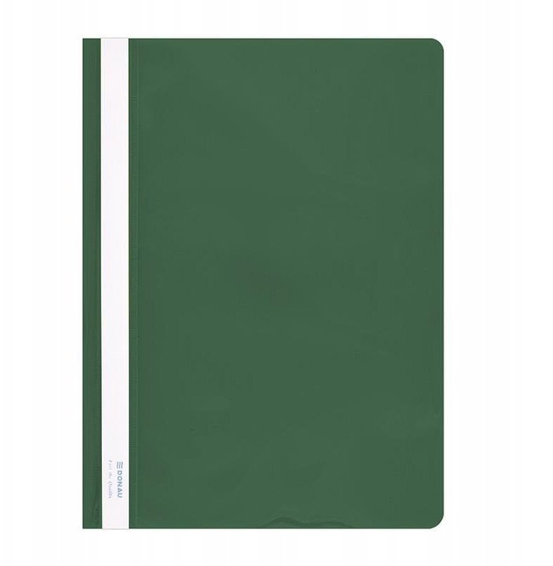 Skoroszyt DONAU, PVC, A4, twardy, 150/160mikr., zi