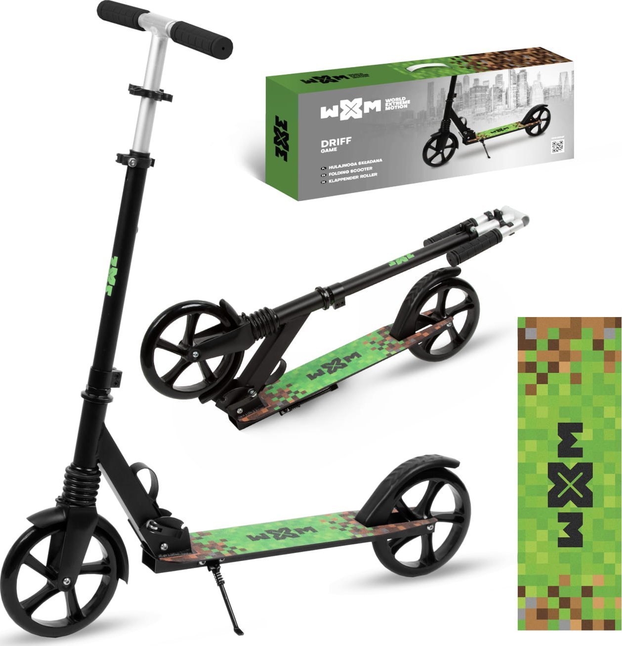 Hulajnoga Kidwell Kidwell hulajnoga miejska 200mm driff game