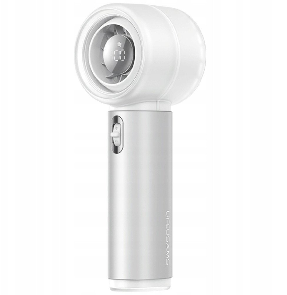 Wiatrak ręczny USAMS LiFE LU03 biały