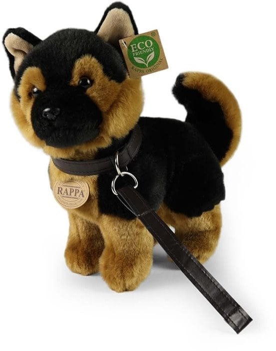 Rappa Maskotka Pies Pluszak Owczarek Niemiecki ze Smyczą