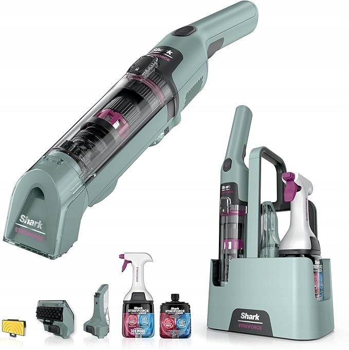 Shark StainForce HX100 Zestaw do odplamiania bezprzewodowy z akcesoriami