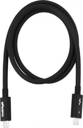Kabel USB CalDigit Thunderbolt - Thunderbolt 0.8 m Czarny (500938)