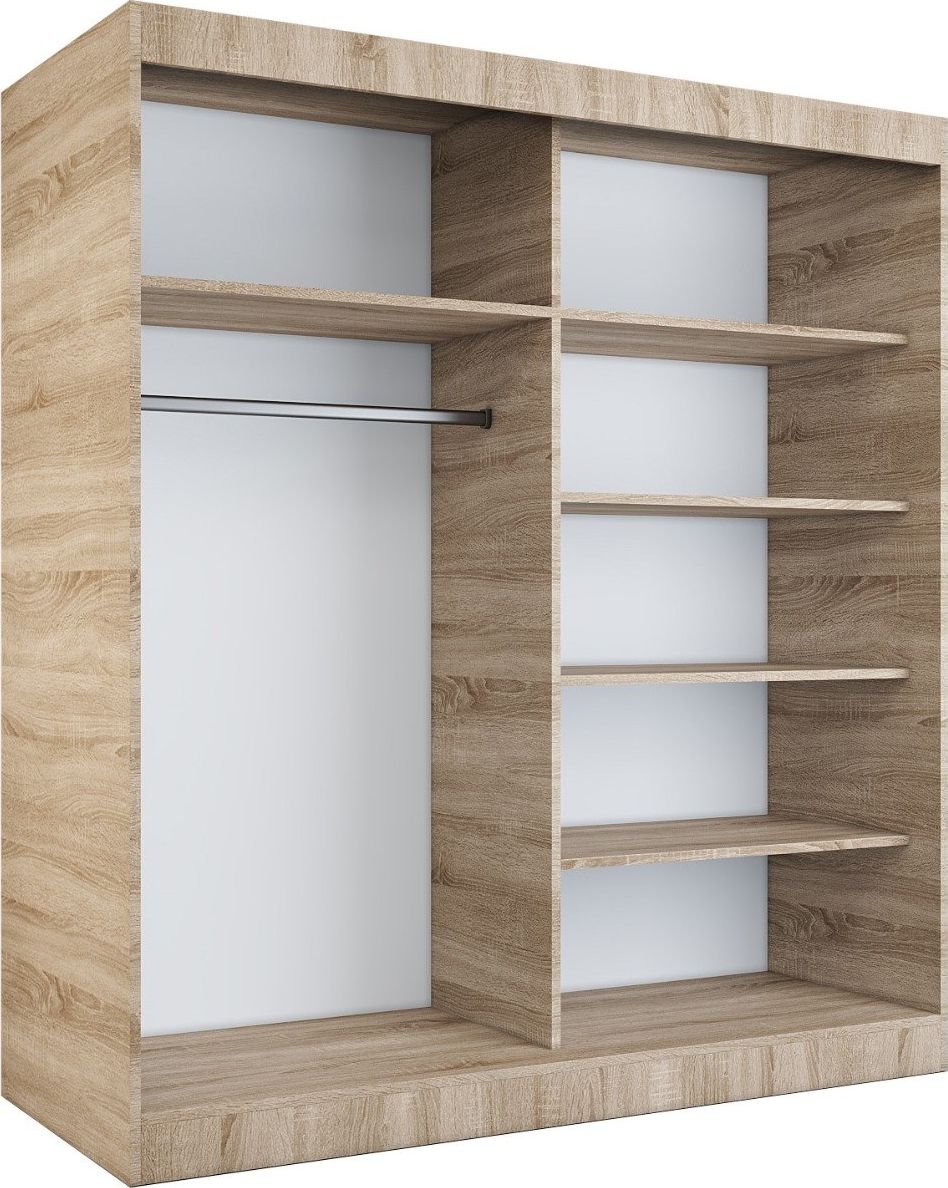 MKPOL Korpus szafy MODUO COMFORT 180 dąb sonoma