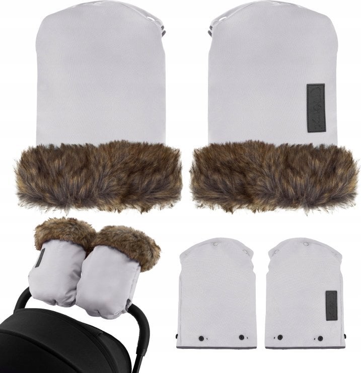 *Momi rekawiczki do wozka szare