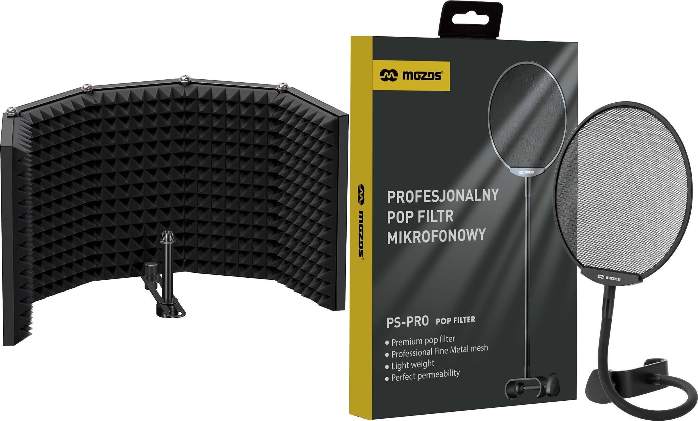 Mozos Mozos MSHIELD Cabin 5P + Popfiltr mikrofonowy PS-PRO