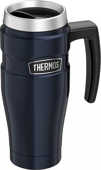 Thermos Kubek termiczny Thermos Travel King 470 ml z rączką (granatowy)