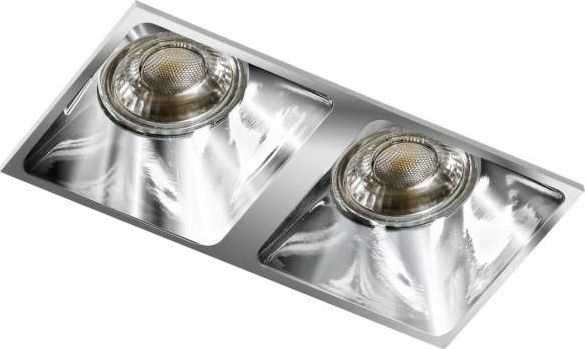 Azzardo Oprawa podtynkowa kostka chromowana AZzardo PIO 2 AZ1749