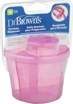 Dr Browns AC038-POJEMNIK NA MLEKO W PROSZKU RÓŻOWY