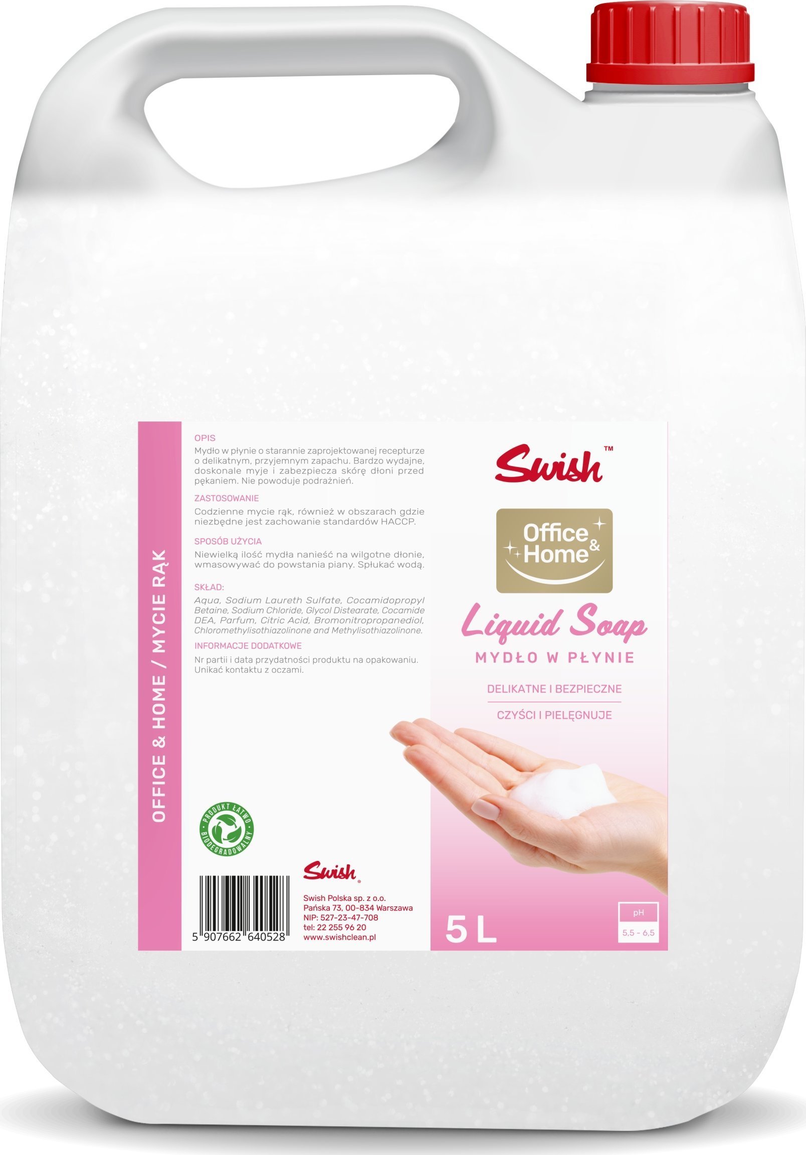 Swish Liquid Soap - Mydło w płynie - 5 l