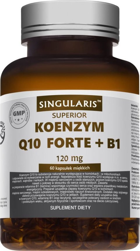 Singularis-Herbs q10 forte B1 60k - WYSYŁAMY W 24H!