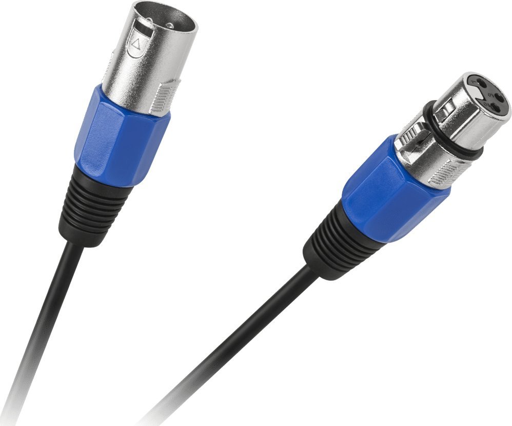 Kabel XLR - XLR 10m czarny (KPO2756-10)