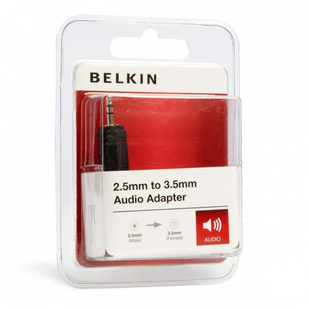 Adapter 2.5mm/ 3.5mm M/F n