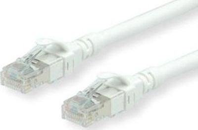 Roline Patchcord - RJ45-2m - UTP - CAT 6a - bezhalogenowy, linka - biały (21.15.2762)