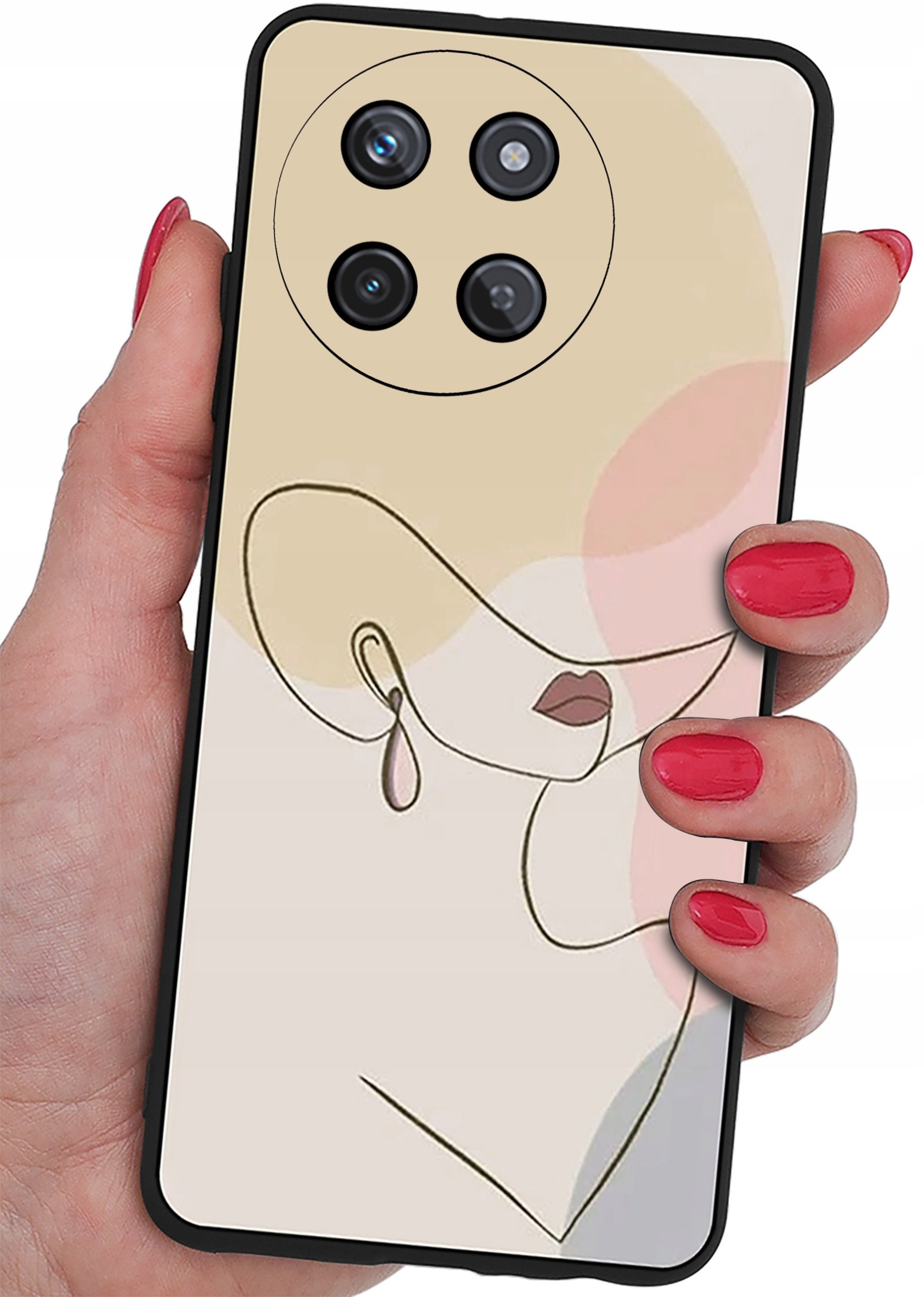 Etui do Realme 11 4G CASE WZORY MATT PLECKI + SZKŁO OCHRONNE 9H