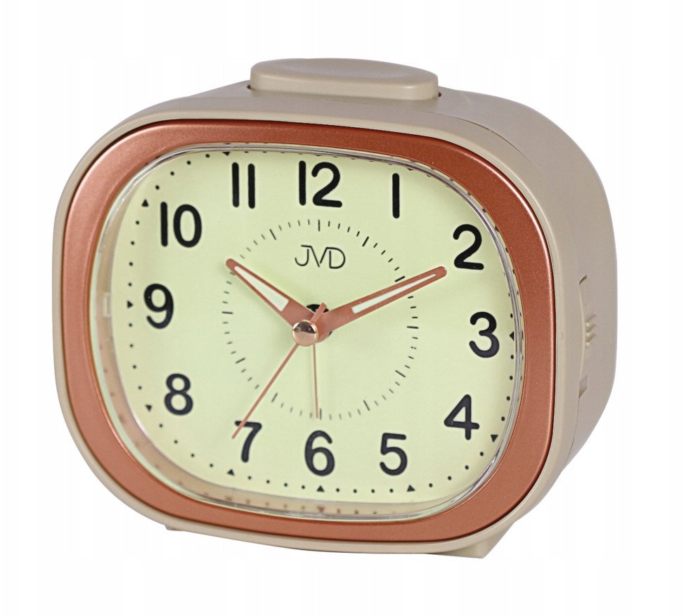 Budzik JVD SRP1201.2 12 cm drzemka świecąca tarcza .