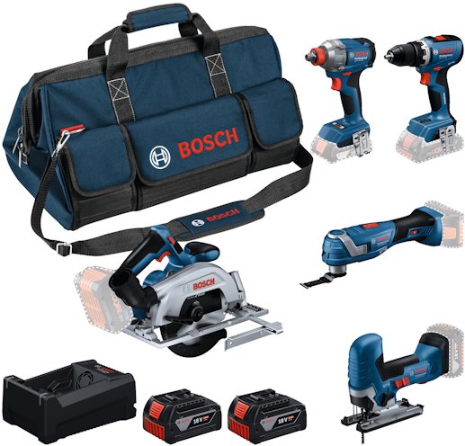 ZESTAW COMBI 18V GSR+GDX+GKS+GOP+GST+GBA