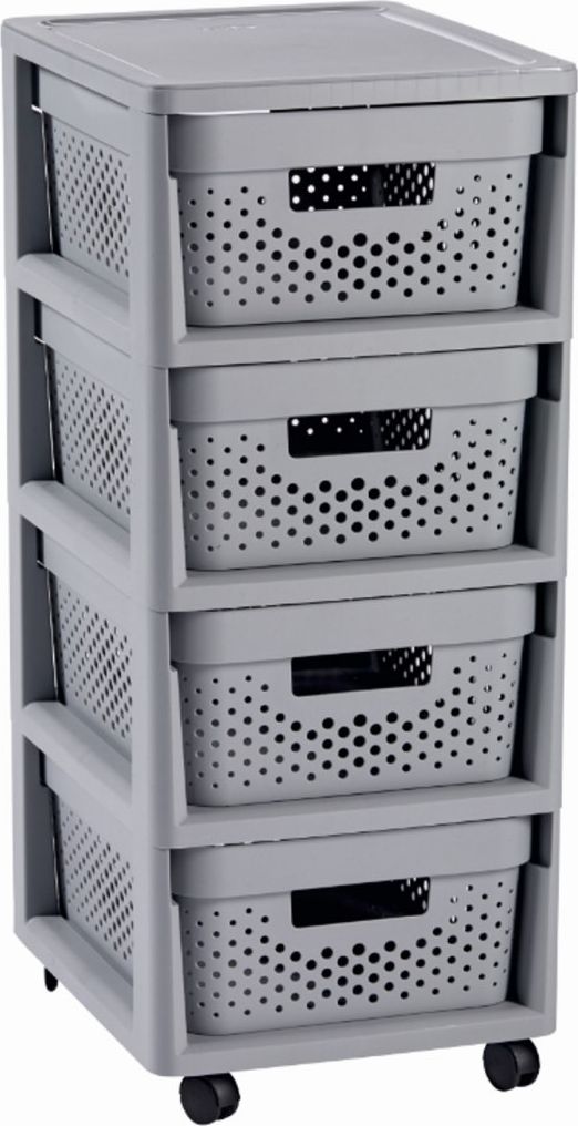 Curver Regał na kółkach Infinity 231558