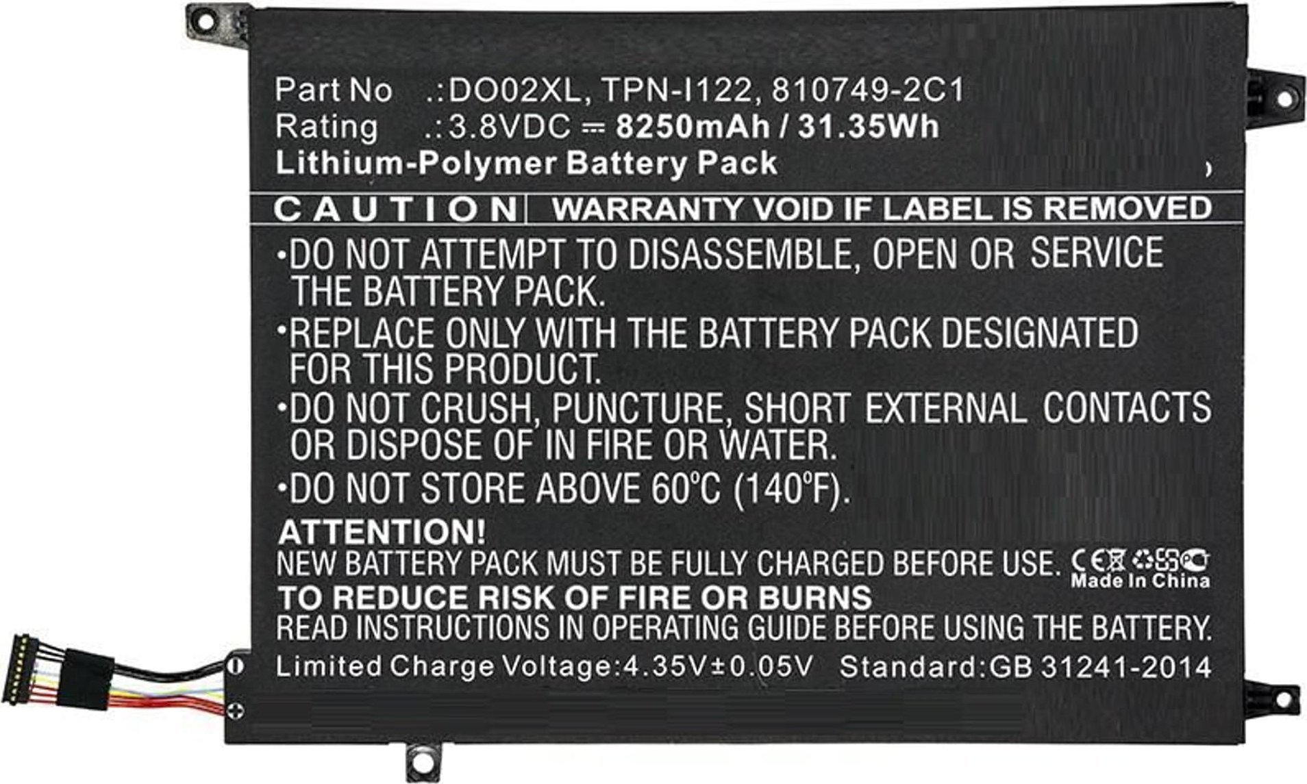 Bateria CoreParts Laptop Battery for HP