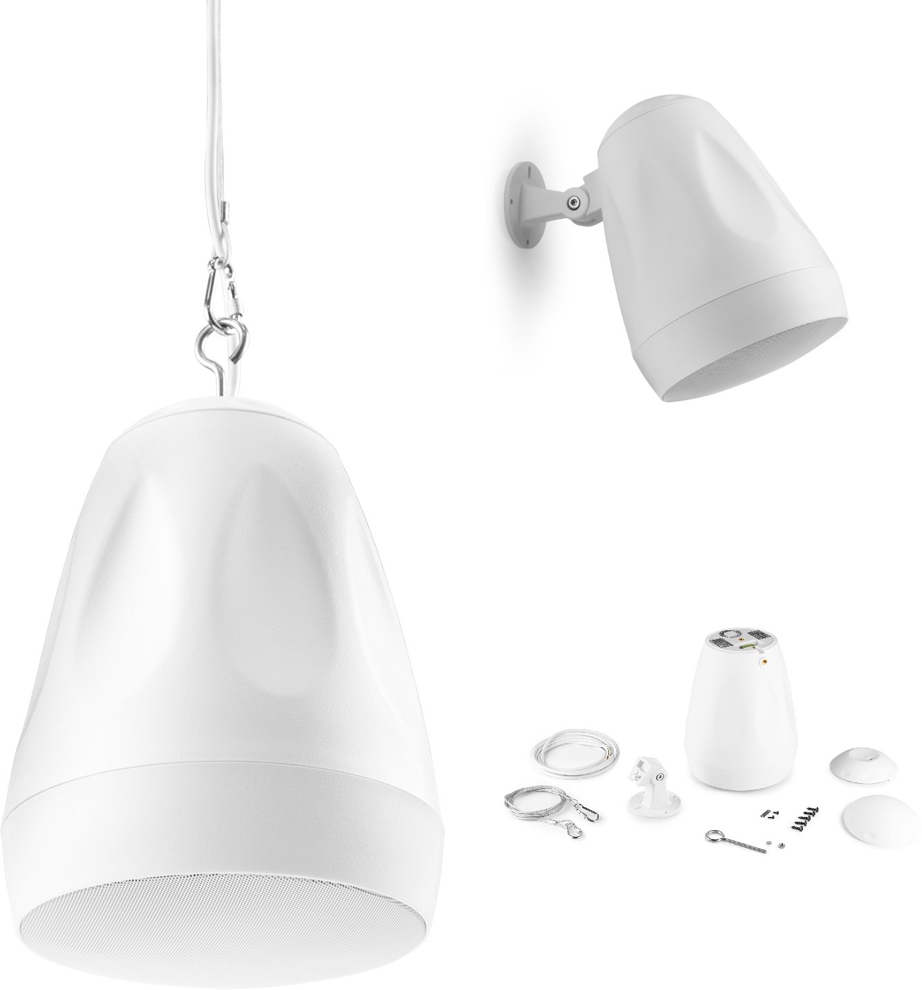 Głośnik wiszący 100V 6,5 biały PDS65W Power dynamics one size