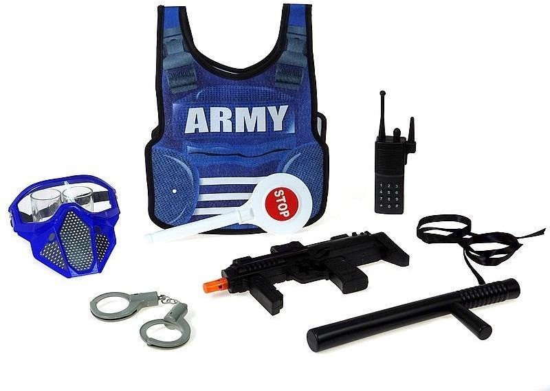 Zestaw policyjny z kamizelką