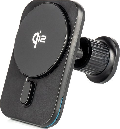 Uchwyt samochodowy na telefon do kratki i na kokpit z szybk? ładowark? indukcyjn? Qi2 15W AMIO-04179