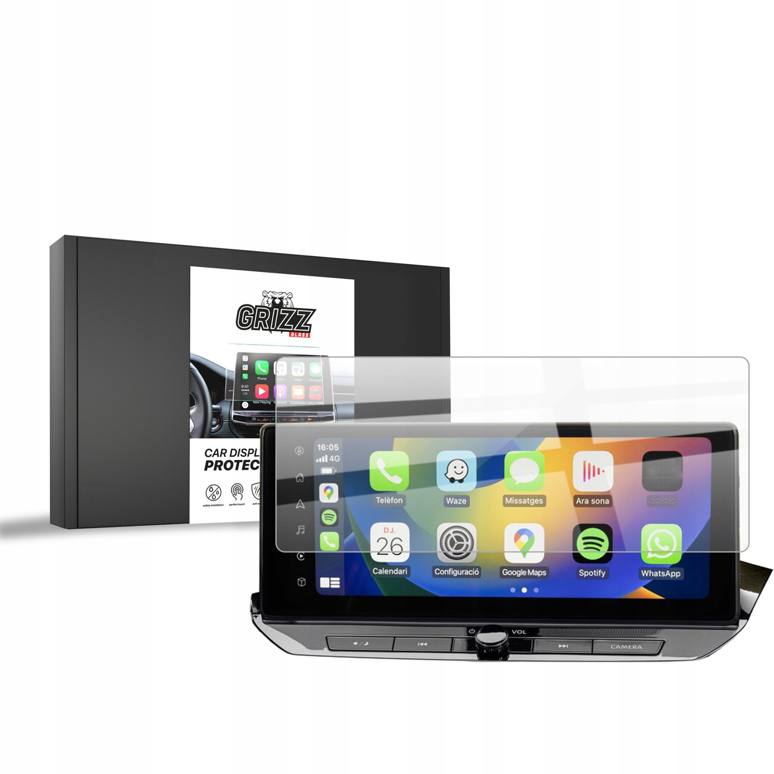 Folia ceramiczna GrizzGlass CarDisplay Protection do Nissan Juke 12,3" Lifting 2024