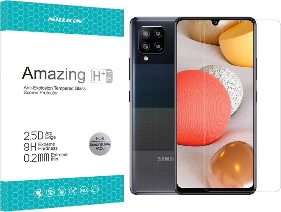 Nillkin Szkło hartowane Nillkin Amazing H+ PRO do Samsung Galaxy A42 5G uniwersalny