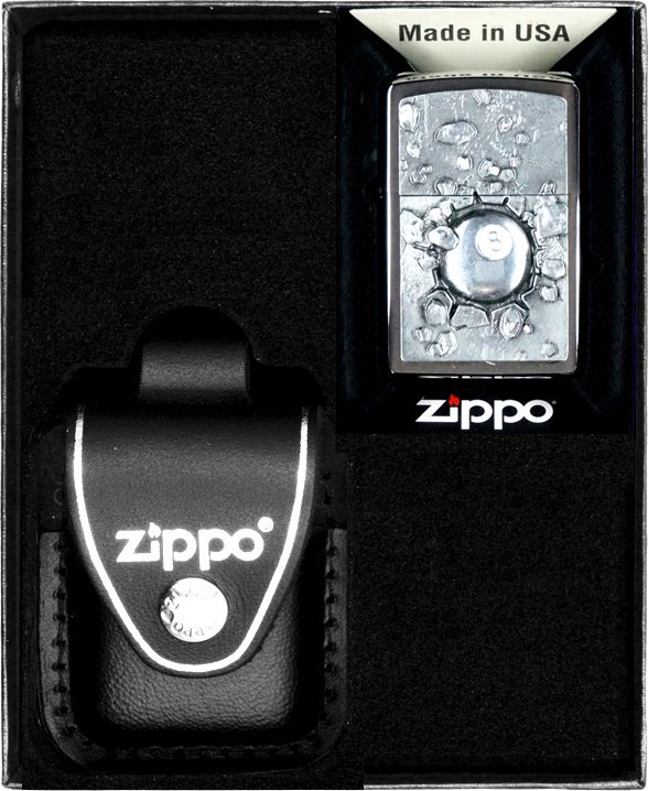 Zestaw ZIPPO Zapalniczka EIGHT BALL Prezentowy No3