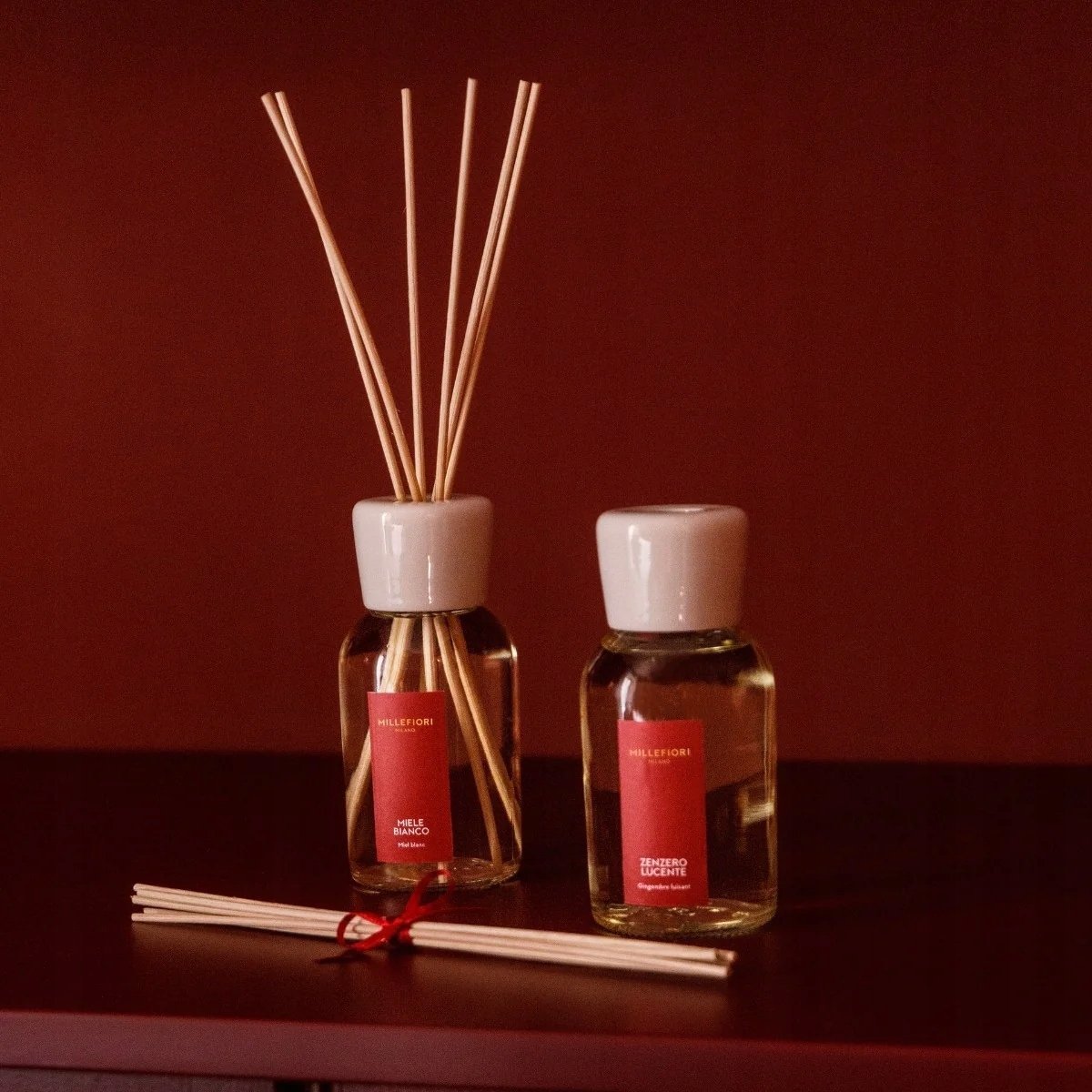 Transmiter FM Millefiori Milano Fragrance Diffuser and Car Air Freshener Miód Biały 100 ml