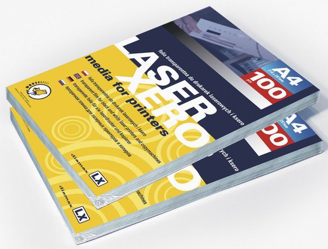 Argo folia do drukarek laserowych, A4, 100 sztuk (413011)